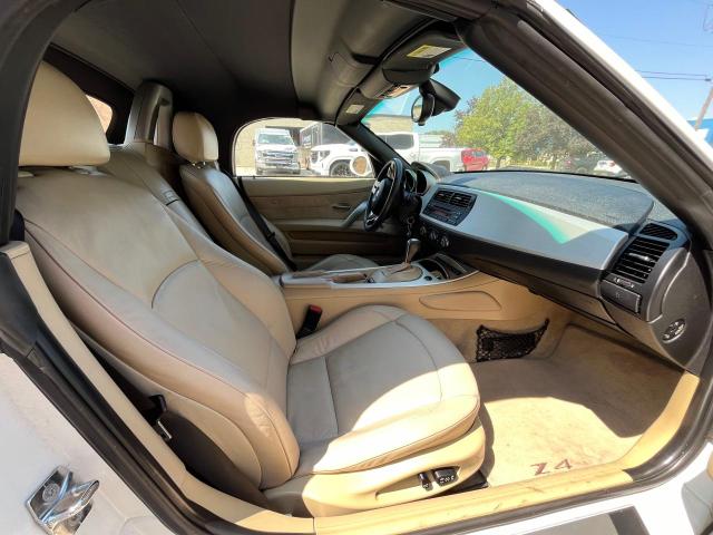 4USBU33588LW73838 - 2008 BMW Z4 3.0 WHITE photo 5