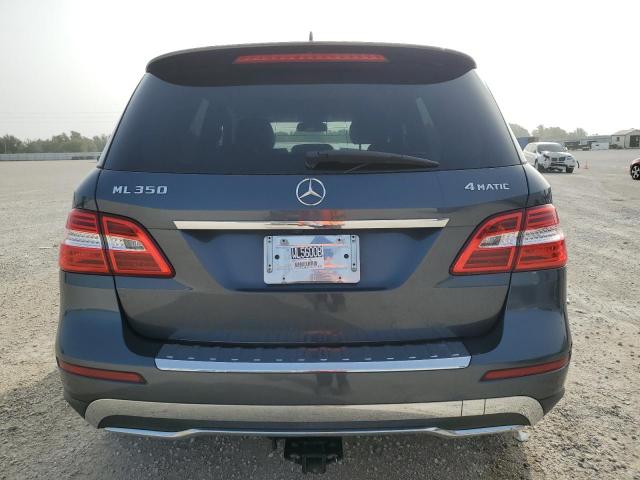 4JGDA5HB0CA076488 - 2012 MERCEDES-BENZ ML 350 4MATIC GRAY photo 6