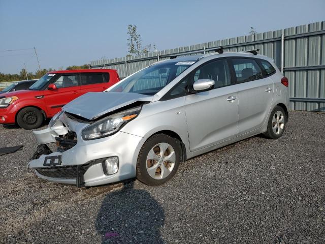 KNAHT8A32E7071858 - 2014 KIA RONDO SILVER photo 1