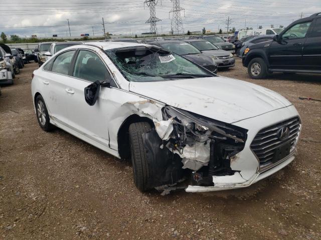 5NPE24AF7JH621590 - 2018 HYUNDAI SONATA SE WHITE photo 4