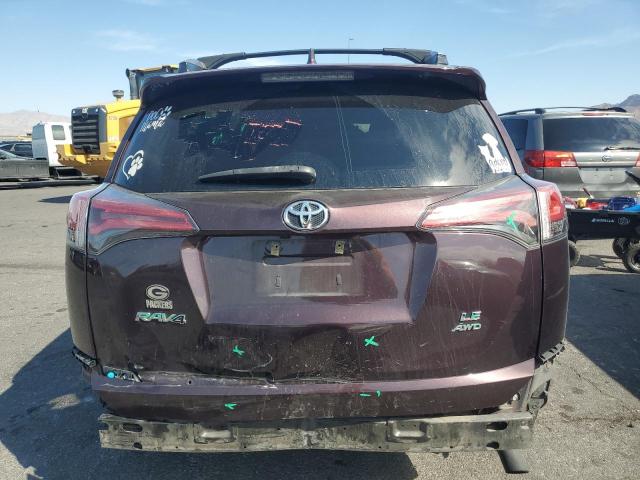 2T3BFREV4HW650571 - 2017 TOYOTA RAV4 LE PURPLE photo 6