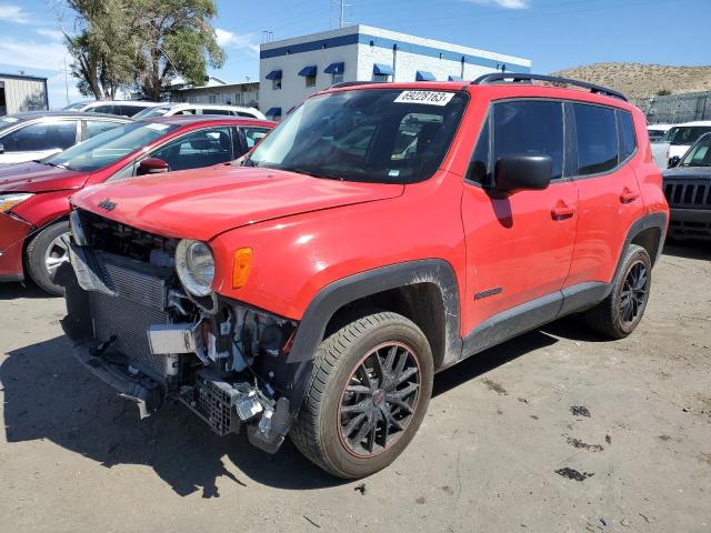 ZACCJBAB6HPF90586 - 2017 JEEP RENEGADE SPORT RED photo 1