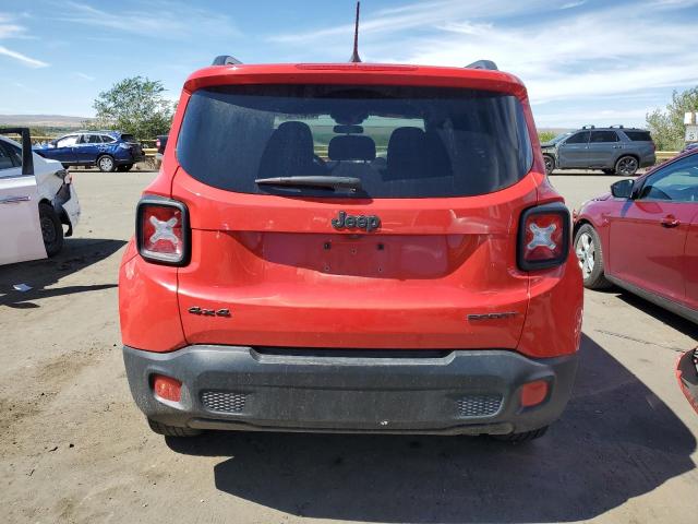 ZACCJBAB6HPF90586 - 2017 JEEP RENEGADE SPORT RED photo 6