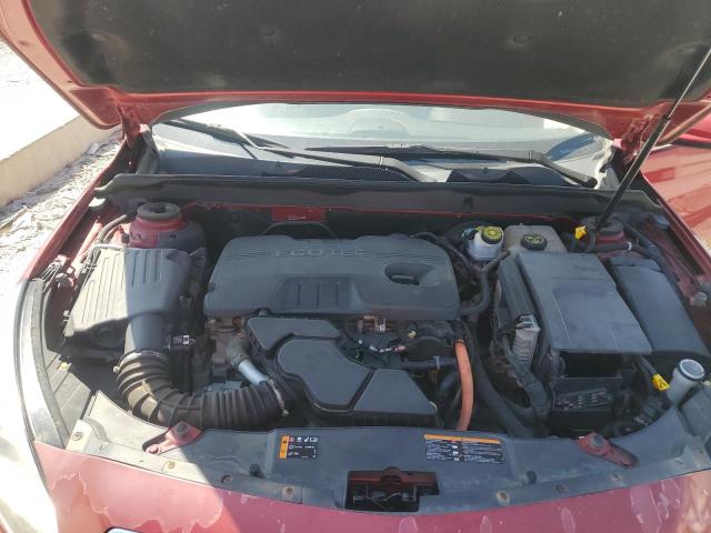 1G11D5RR0DF104216 - 2013 CHEVROLET MALIBU 1LT RED photo 11