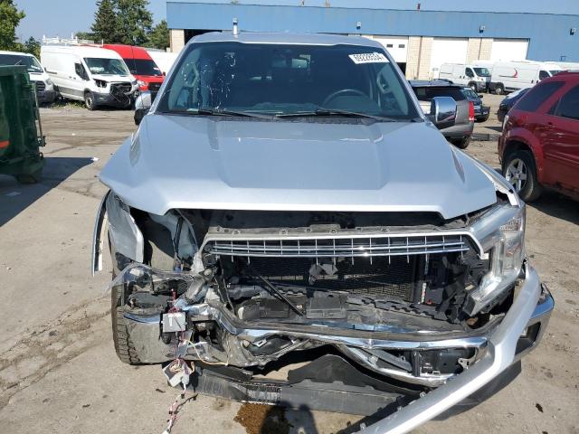 1FTEW1EG0JFE45224 - 2018 FORD F150 SUPERCREW SILVER photo 5