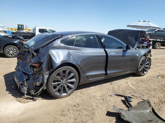 5YJSA1E18GF130293 - 2016 TESLA MODEL S GRAY photo 3