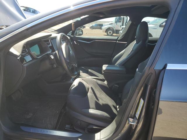5YJSA1E18GF130293 - 2016 TESLA MODEL S GRAY photo 7
