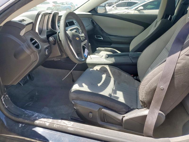 2G1FA1E34D9150245 - 2013 CHEVROLET CAMARO LS BLUE photo 7