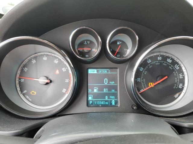 2G4GV5GV0D9141835 - 2013 BUICK REGAL GS BLACK photo 9