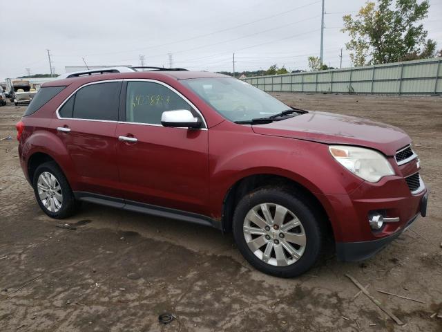 2CNFLGE50B6205371 - 2011 CHEVROLET EQUINOX LTZ BURGUNDY photo 4