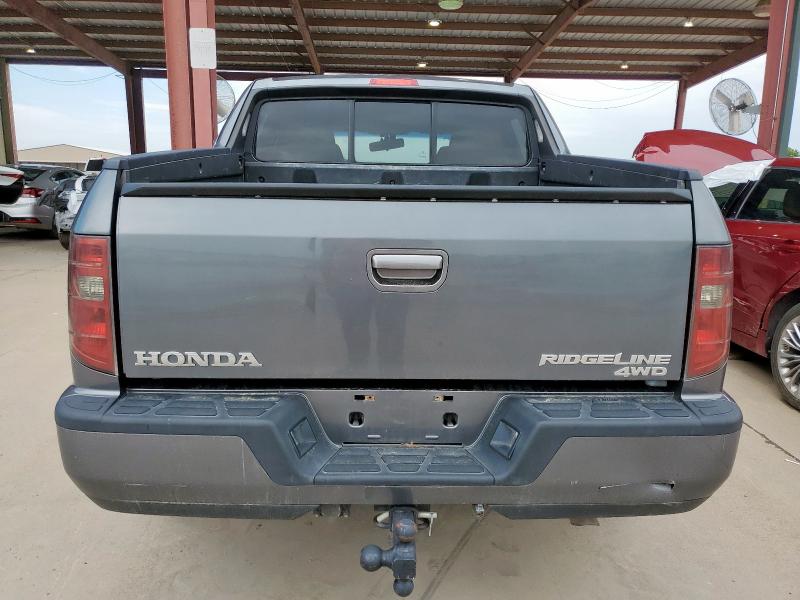 5FPYK1F5XAB012785 - 2010 HONDA RIDGELINE RTL Boz foto 6