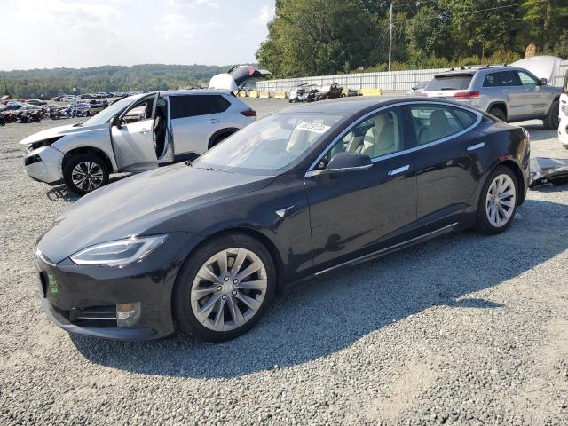 5YJSA1E28HF230923 - 2017 TESLA MODEL S BLACK photo 1