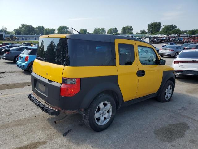 5J6YH28533L050220 - 2003 HONDA ELEMENT EX YELLOW photo 3