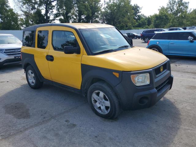 5J6YH28533L050220 - 2003 HONDA ELEMENT EX YELLOW photo 4