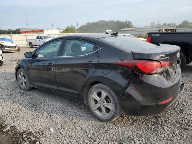 5NPDH4AEXGH675430 - 2016 HYUNDAI ELANTRA SE BLACK photo 2