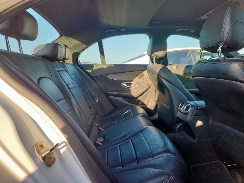 55SWF8EB9KU291991 - 2019 MERCEDES-BENZ C 300 4MATIC WHITE photo 10