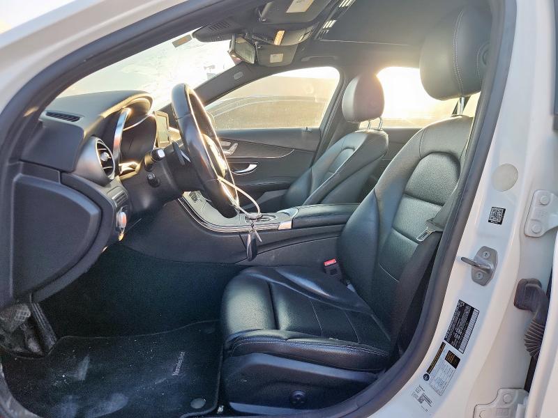 55SWF8EB9KU291991 - 2019 MERCEDES-BENZ C 300 4MATIC WHITE photo 7