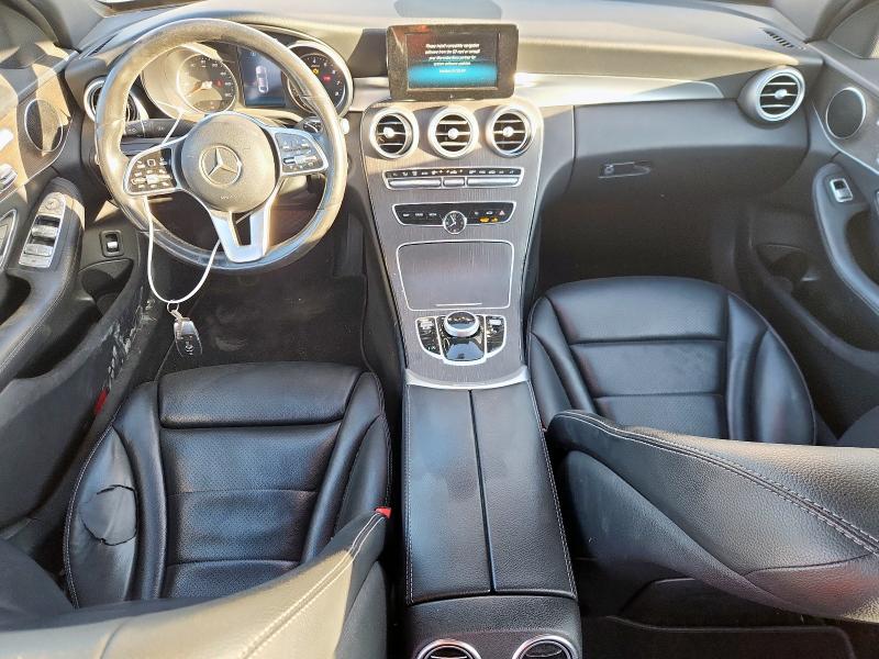 55SWF8EB9KU291991 - 2019 MERCEDES-BENZ C 300 4MATIC WHITE photo 8