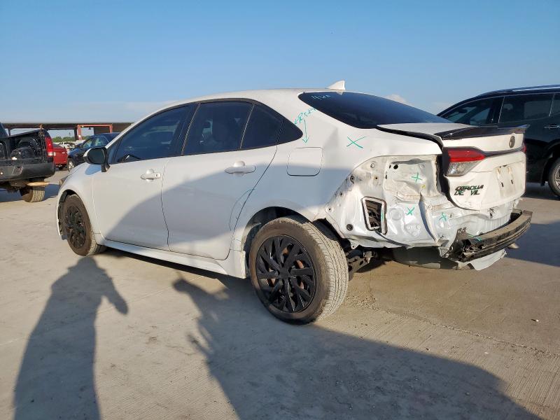 JTDEPMAE2MJ160643 - 2021 TOYOTA COROLLA LE თეთრი ფოტო 2