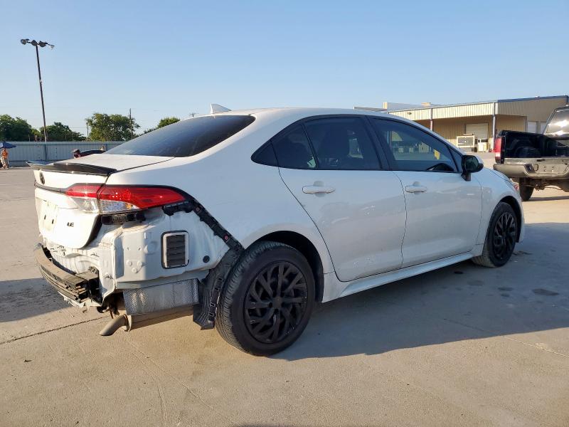 JTDEPMAE2MJ160643 - 2021 TOYOTA COROLLA LE თეთრი ფოტო 3