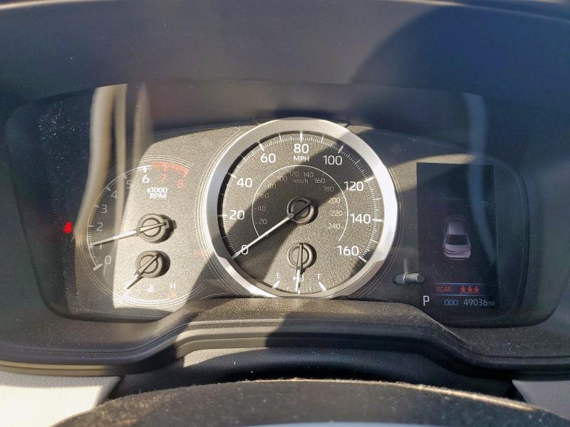 JTDEPMAE2MJ160643 - 2021 TOYOTA COROLLA LE თეთრი ფოტო 9