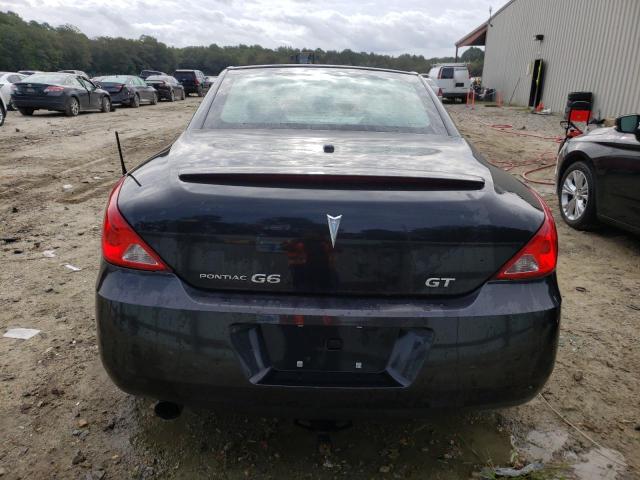 1G2ZH36N994122788 - 2009 PONTIAC G6 GT CHARCOAL photo 6