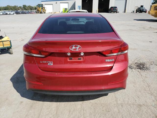 KMHD74LF3JU480450 - 2018 HYUNDAI ELANTRA SE MAROON photo 6