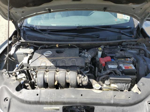 3N1AB7AP9EL689715 - 2014 NISSAN SENTRA S SILVER photo 11