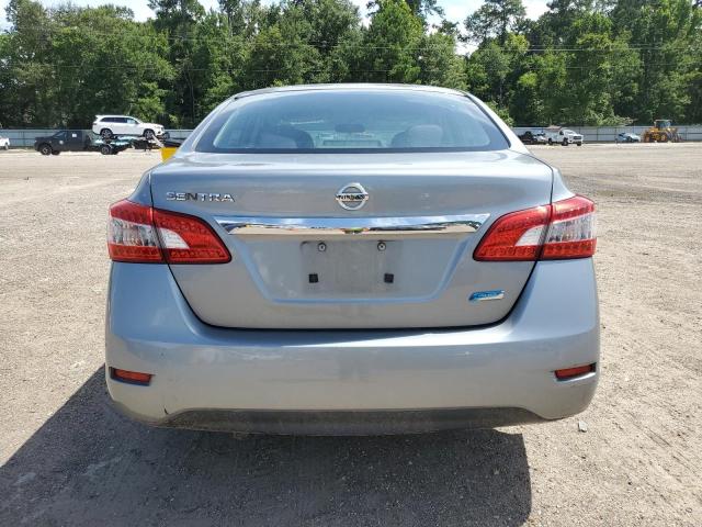 3N1AB7AP9EL689715 - 2014 NISSAN SENTRA S SILVER photo 6