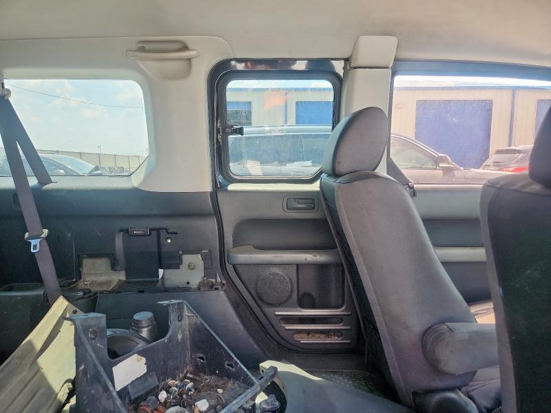 5J6YH18564L007051 - 2004 HONDA ELEMENT EX BLACK photo 10