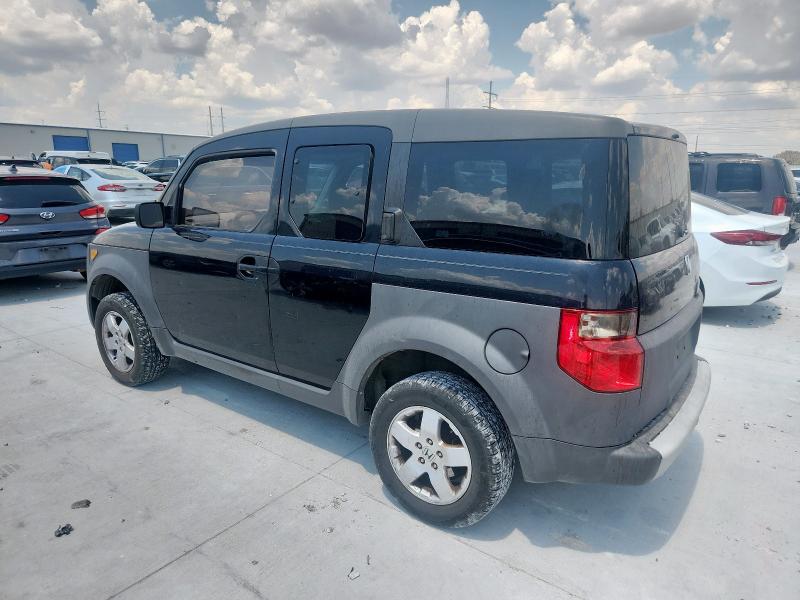 5J6YH18564L007051 - 2004 HONDA ELEMENT EX BLACK photo 2