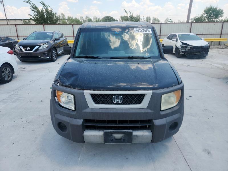 5J6YH18564L007051 - 2004 HONDA ELEMENT EX BLACK photo 5