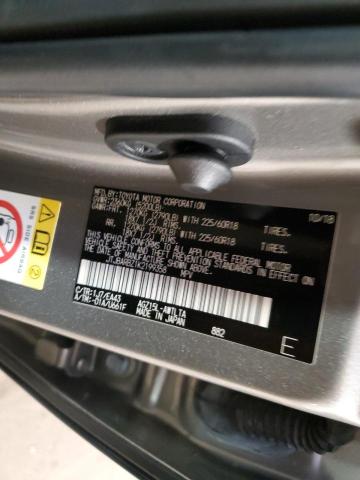 JTJBARBZ1K2199358 - 2019 LEXUS NX 300 BASE GRAY photo 13