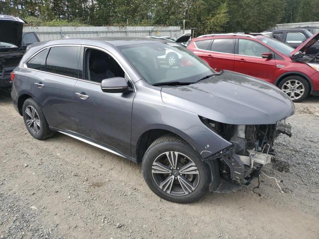 5FRYD3H30HB002298 - 2017 ACURA MDX GRAY photo 4