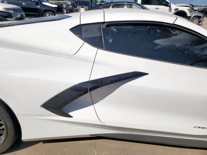 1G1YA2D48P5109305 - 2023 CHEVROLET CORVETTE STINGRAY 1LT WHITE photo 10