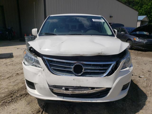 2C4RVABG5CR391696 - 2012 VOLKSWAGEN ROUTAN SE WHITE photo 5