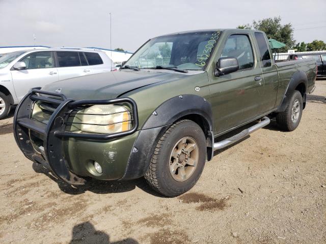 1N6ED26T24C458762 - 2004 NISSAN FRONTIER KING CAB XE V6 GREEN photo 1