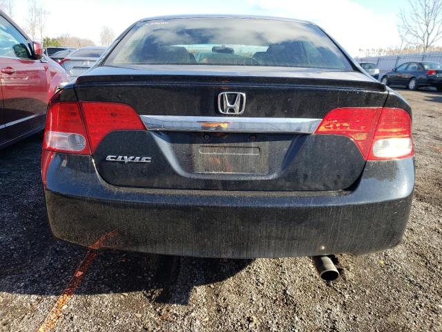 2HGFA1E61AH013526 - 2010 HONDA CIVIC LX-S أسود صورة 6