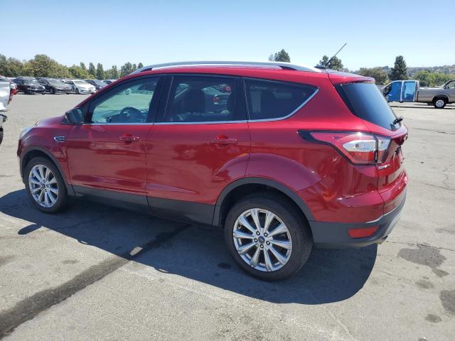 1FMCU9J90HUC67786 - 2017 FORD ESCAPE TITANIUM RED photo 2