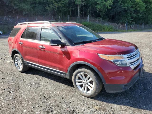 1FM5K8D82EGC53877 - 2014 FORD EXPLORER XLT 红色 照片 4