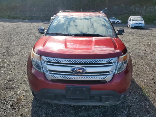 1FM5K8D82EGC53877 - 2014 FORD EXPLORER XLT 红色 照片 5