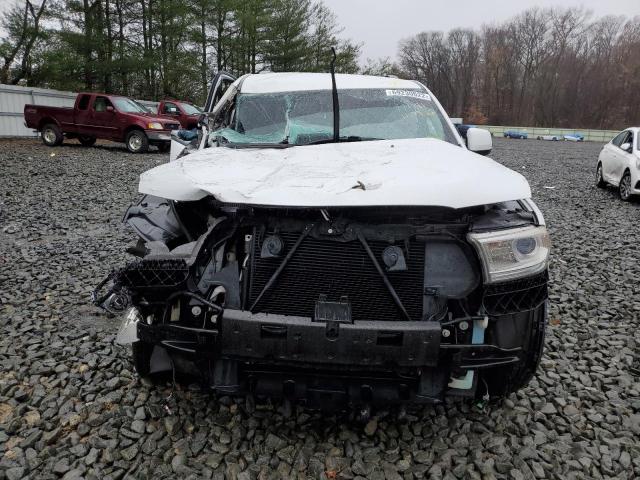 1C4RDJAGXEC595636 - 2014 DODGE DURANGO SXT WHITE photo 5