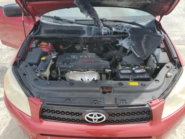 JTMBD33V585203650 - 2008 TOYOTA RAV4 RED photo 12