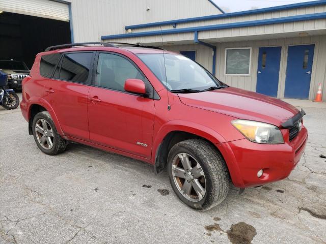 JTMBK32V686037642 - 2008 TOYOTA RAV4 SPORT RED photo 4