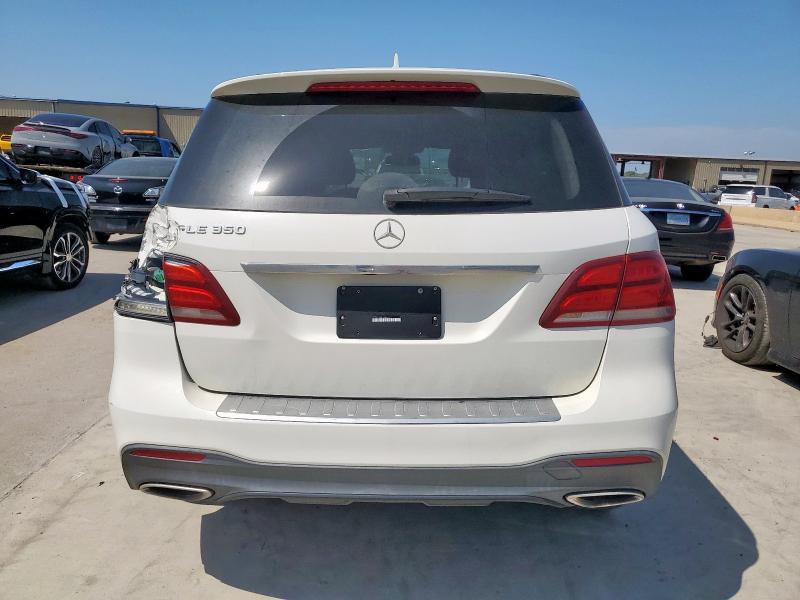 4JGDA5JB8HA855820 - 2017 MERCEDES-BENZ GLE 350 WHITE photo 6