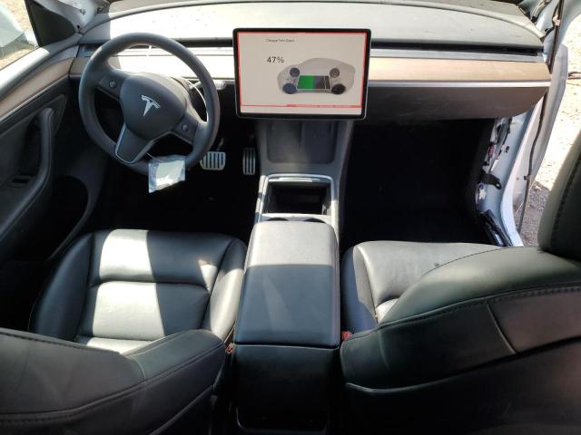 7SAYGDEFXNF541930 - 2022 TESLA MODEL Y WHITE photo 8