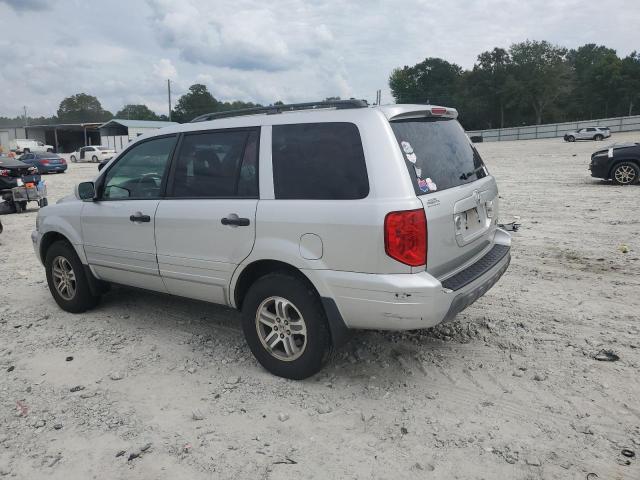 2HKYF185X5H504136 - 2005 HONDA PILOT EXL SILVER photo 2