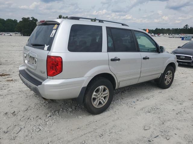 2HKYF185X5H504136 - 2005 HONDA PILOT EXL SILVER photo 3