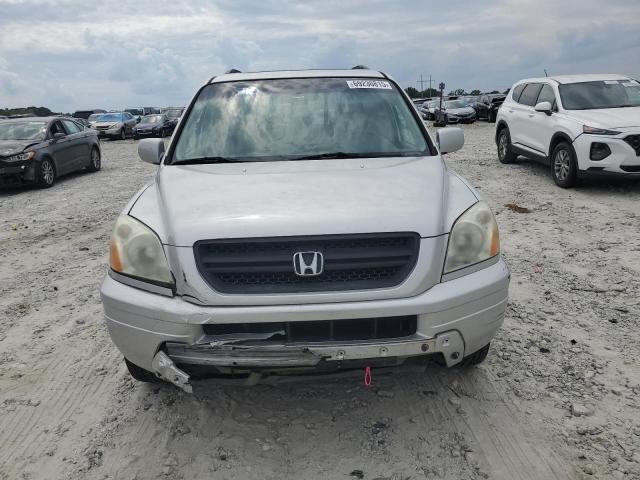 2HKYF185X5H504136 - 2005 HONDA PILOT EXL SILVER photo 5
