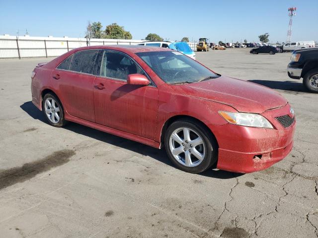 4T1BE46K67U015997 - 2007 TOYOTA CAMRY CE RED photo 4